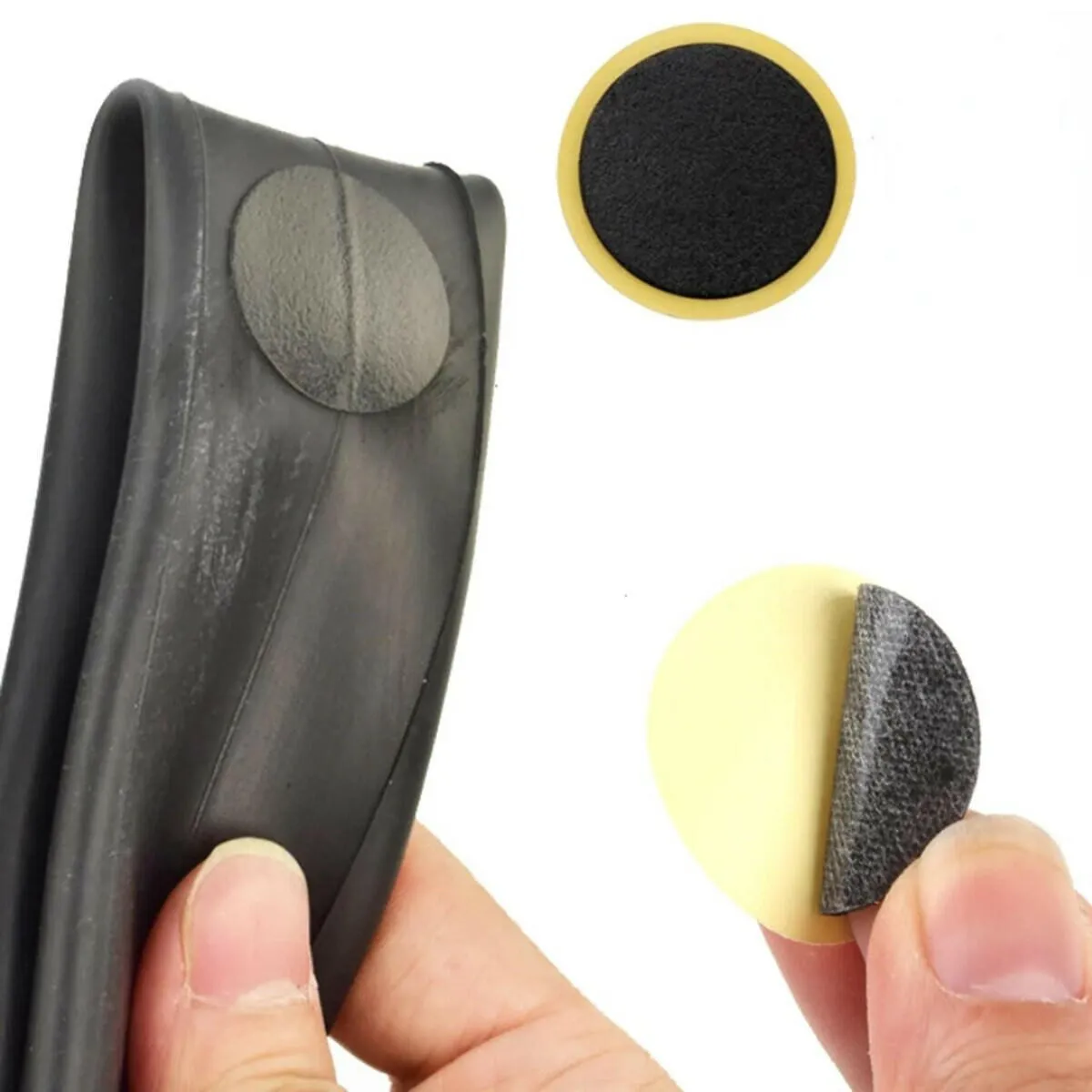6/8/10 Pcs Bike Tire Patch Repair Tool Tyre Protection No-glue Adhesive Quick Drying Fast Tyre Tube Glueless Patch Bicycle Fix