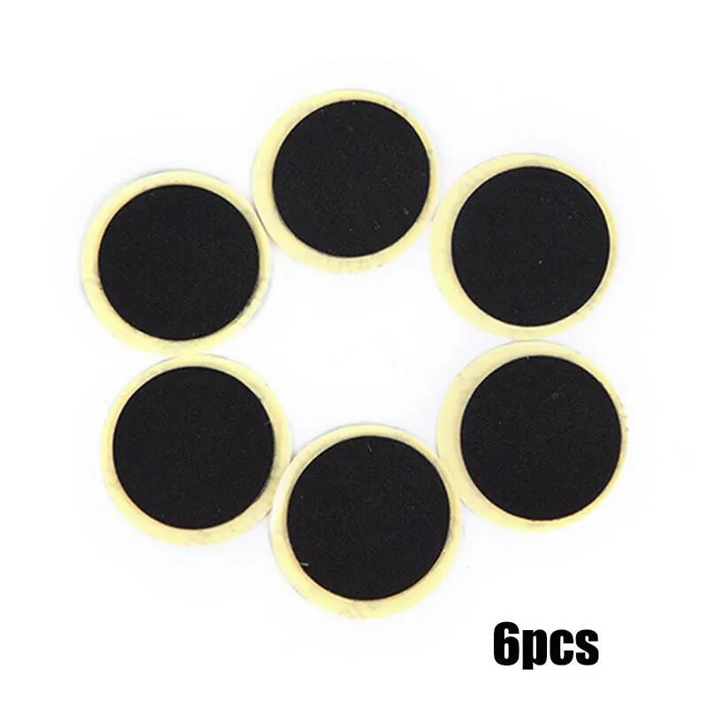 6/8/10 Pcs Bike Tire Patch Repair Tool Tyre Protection No-glue Adhesive Quick Drying Fast Tyre Tube Glueless Patch Bicycle Fix