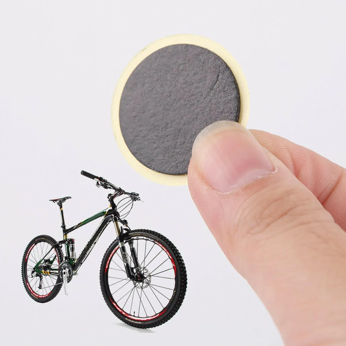 6/8/10 Pcs Bike Tire Patch Repair Tool Tyre Protection No-glue Adhesive Quick Drying Fast Tyre Tube Glueless Patch Bicycle Fix