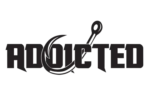Addicted Fishing 10" Decal