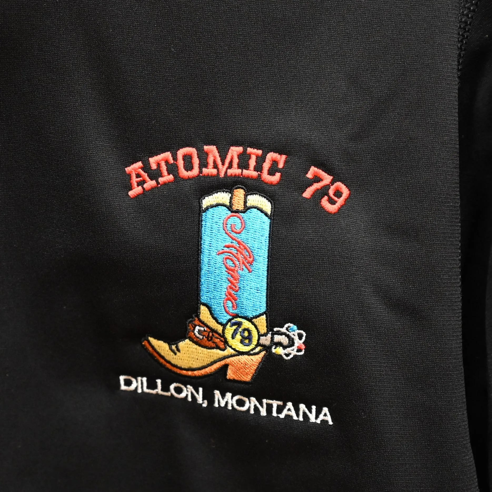 Atomic 79 Gear North Face Tech Quarter Zip Fleece in Black