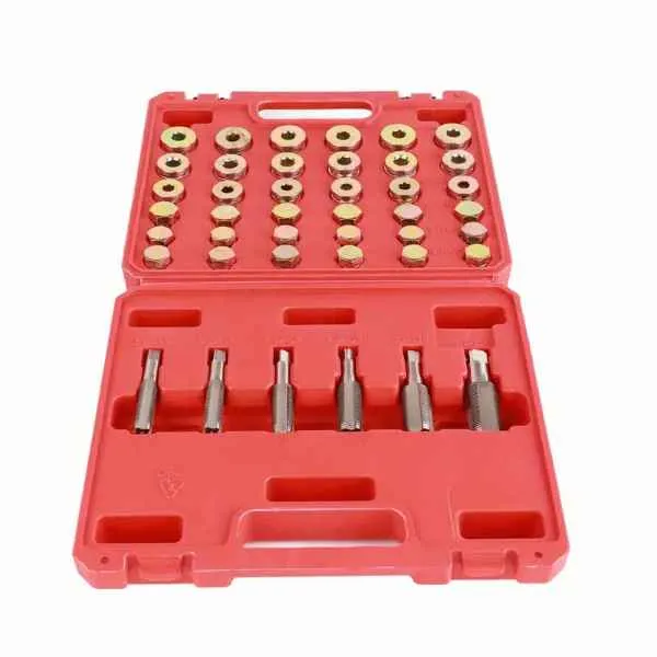 Automotive 114Pcs Oil Pan Thread Repair Kit