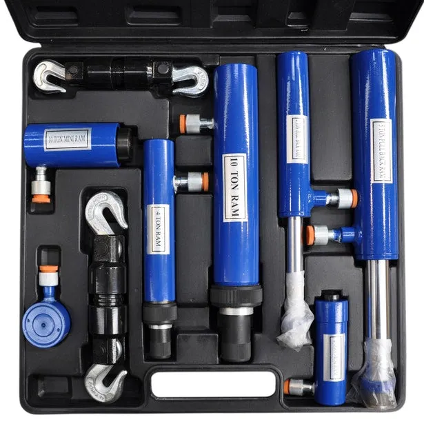 Automotive Portable Hydraulic Vehicle Body Repair Ram Kit