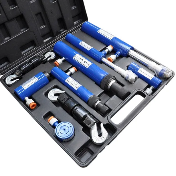 Automotive Portable Hydraulic Vehicle Body Repair Ram Kit