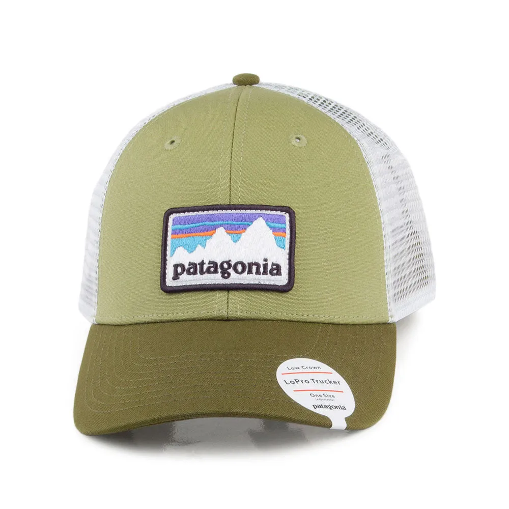 Casquette Trucker LoPro Shop Sticker Patch vert PATAGONIA