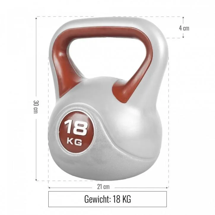 Contrast Vinyl Kettlebell 18KG
