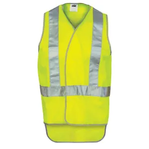 Cross Back Safety Vests with Tail