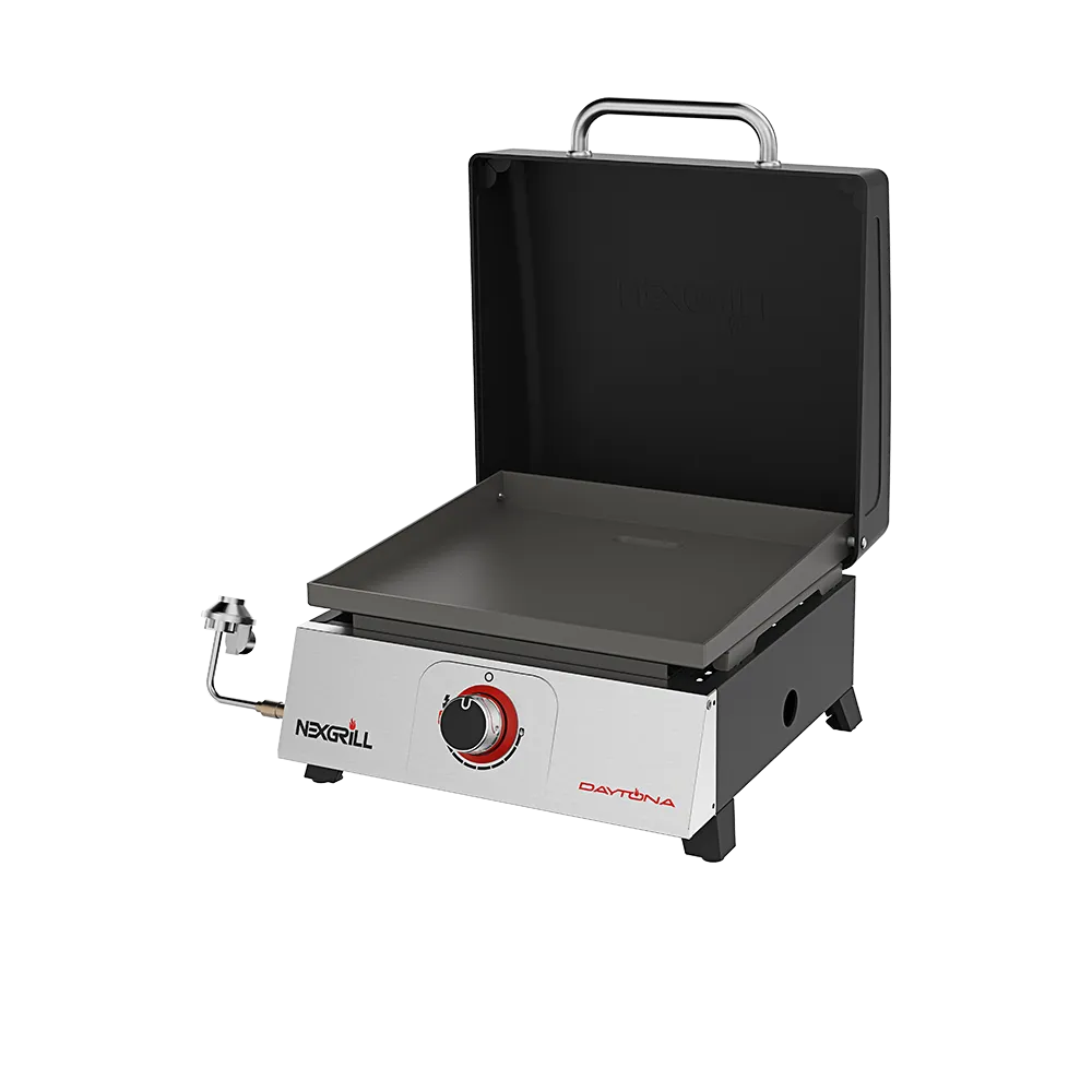 Daytona™ 1-Burner Propane Gas Grill with Griddle Top