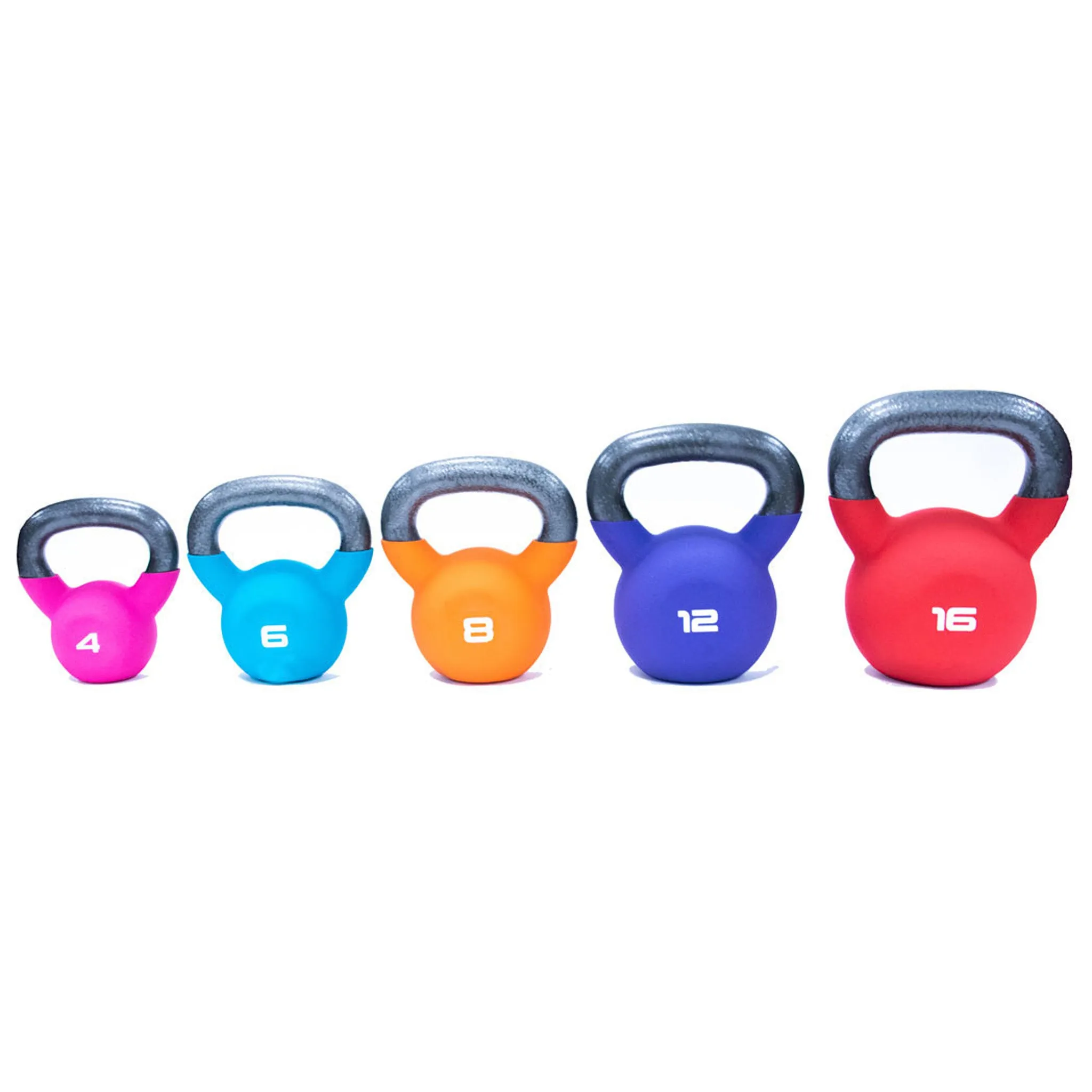 JORDAN® Neoprene Covered Kettlebell