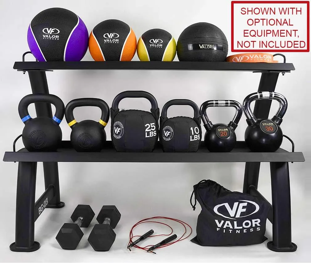 Kettlebell 2 Tier Storage Rack