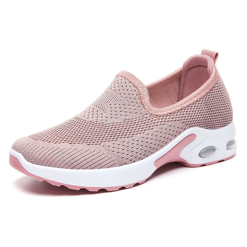 Light Round Toe Air-Cushioned Pumps Running Shoes
