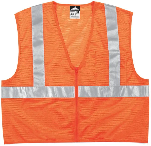MCR Safety Value Class 2, 2 pockets, Orange M