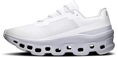 On Cloudmonster White Glacier Women's