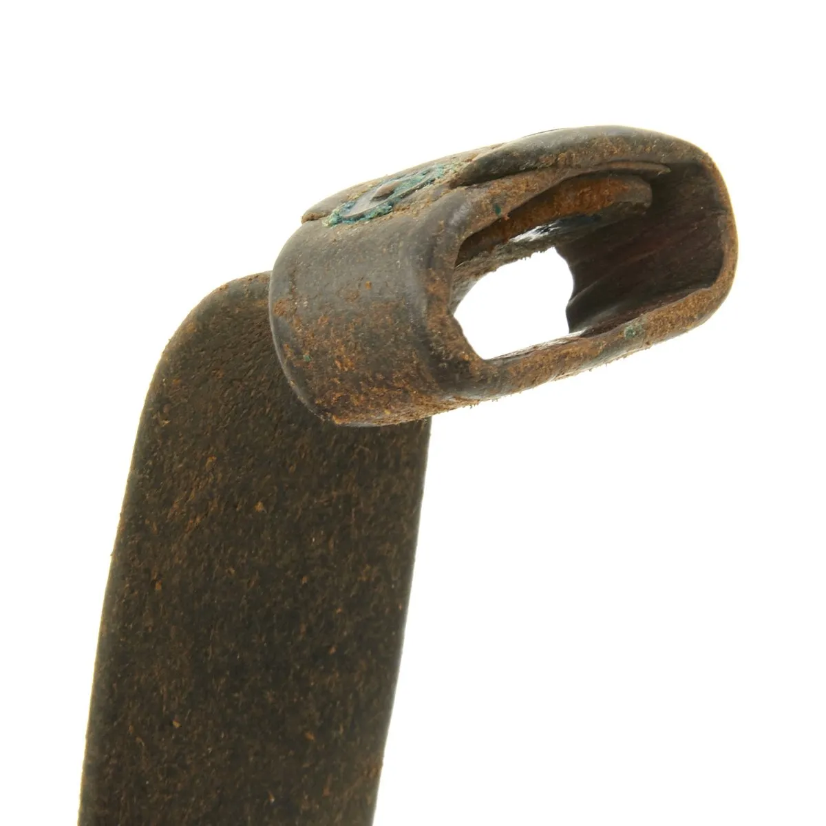 Original U.S. Civil War Leather Musket Sling with Keeper - 41 inches long