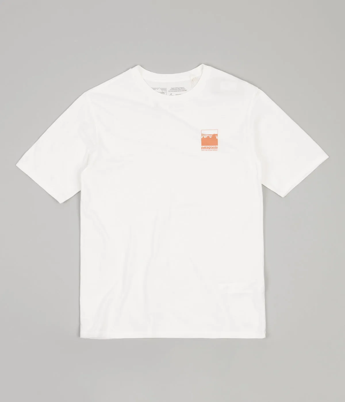 Patagonia Alpine Icon Regenerative T-Shirt - White