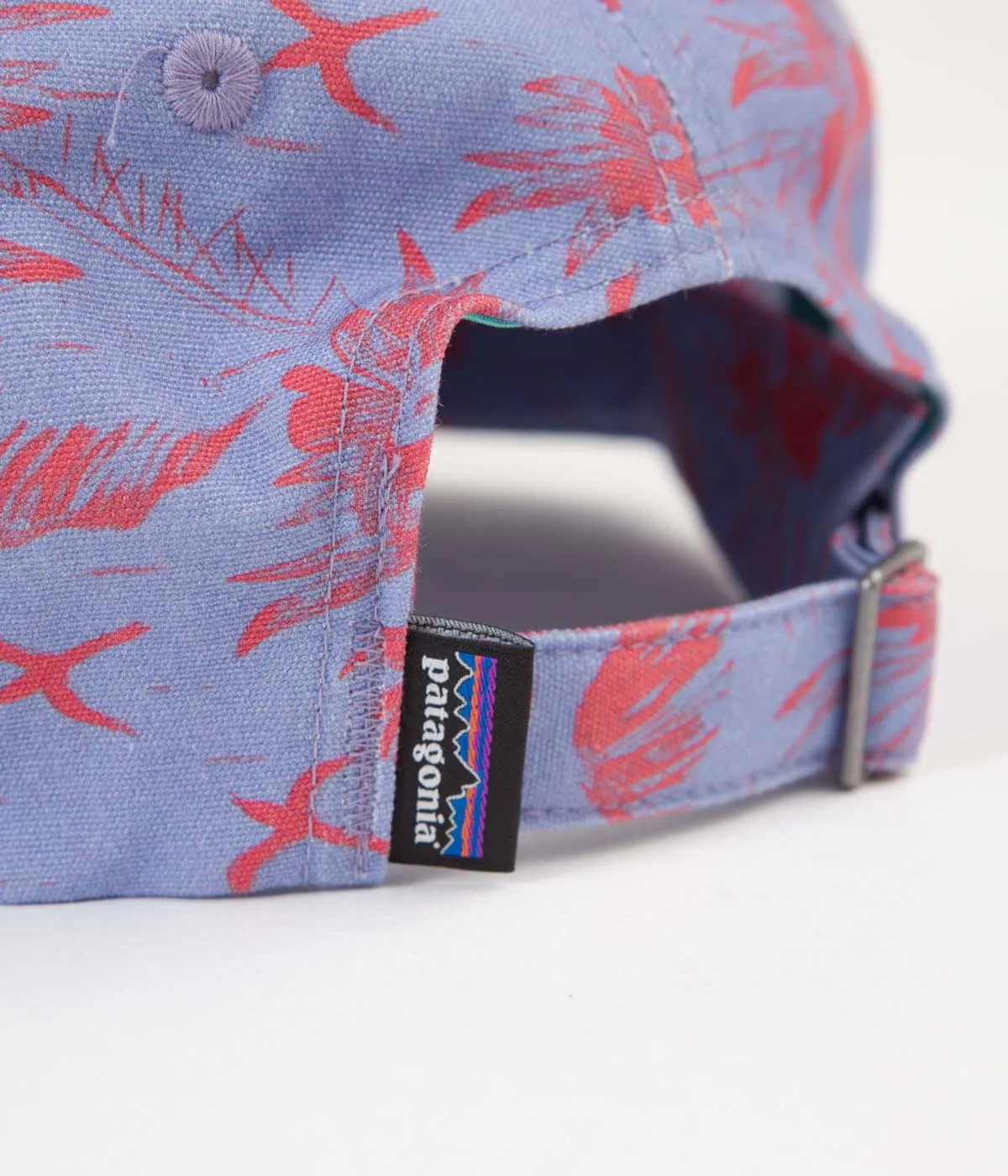 Patagonia Boardshort Label Trad Cap - Faria Small: Light Current Blue