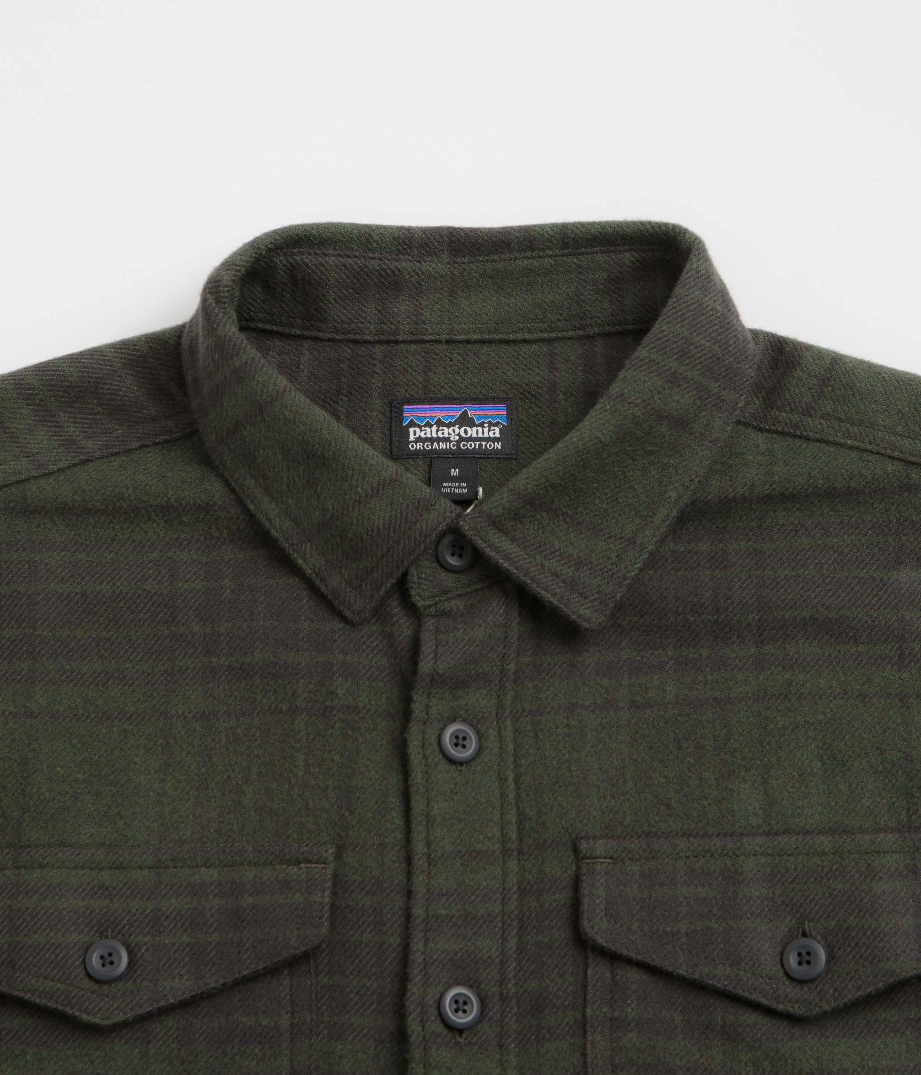 Patagonia Fjord Flannel Shirt - Cascade: Basin Green