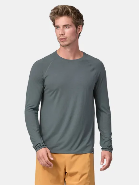 PATAGONIA MEN'S LONG-SLEEVED CAPILENE COOL TRAIL SHIRT