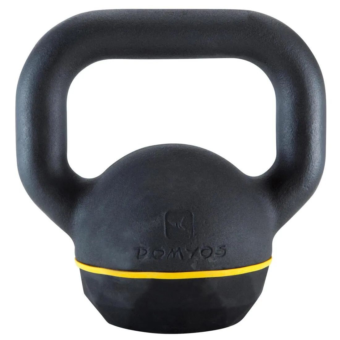 Pesa de hierro fundido con base de goma de 12 kg Kettlebell