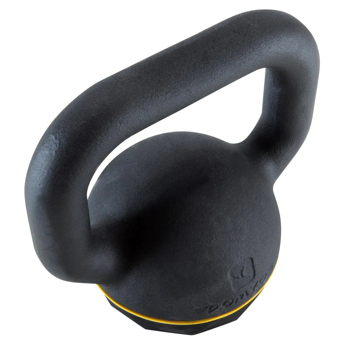 Pesa de hierro fundido con base de goma de 12 kg Kettlebell
