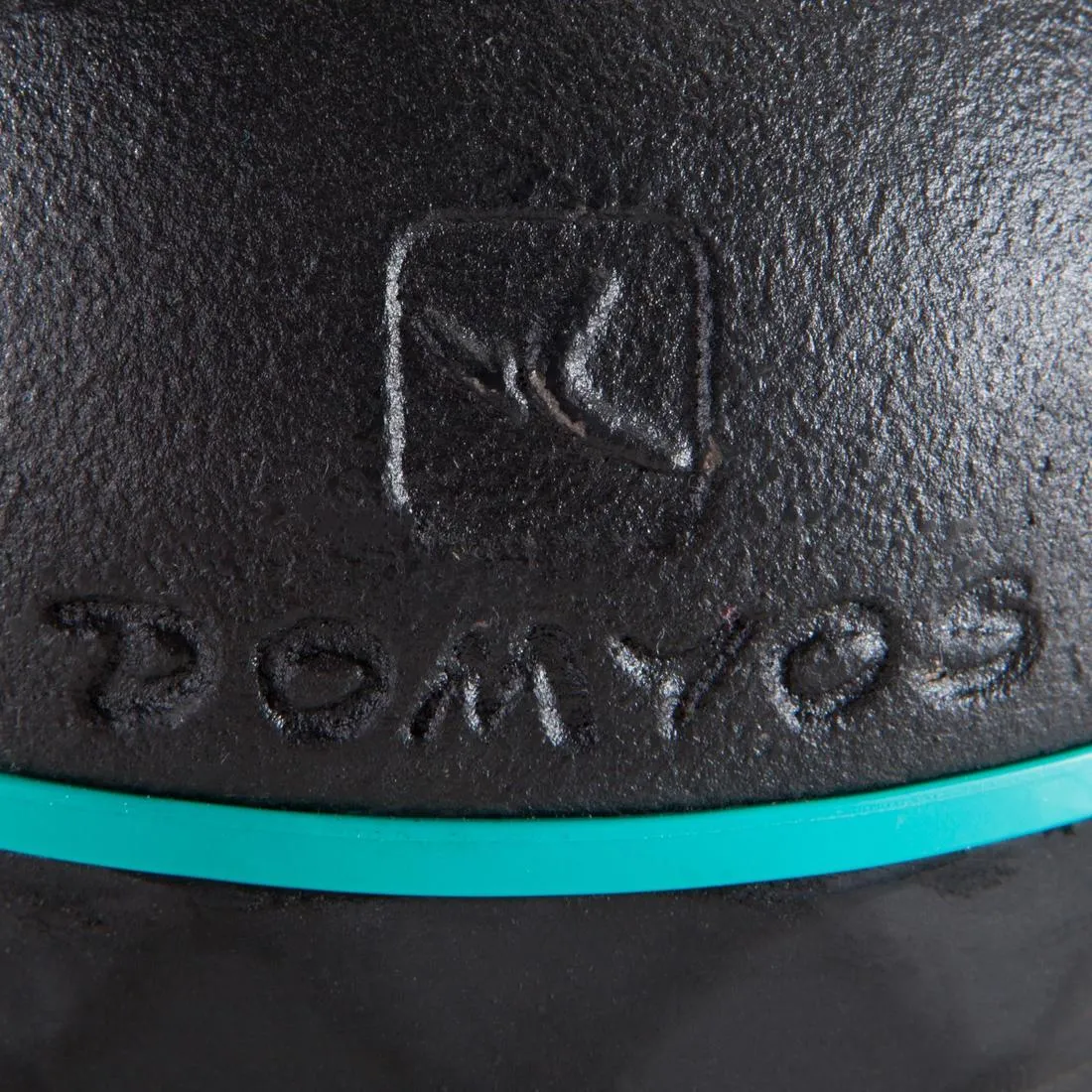 Pesa de hierro fundido con base de goma de 6 kg Kettlebell