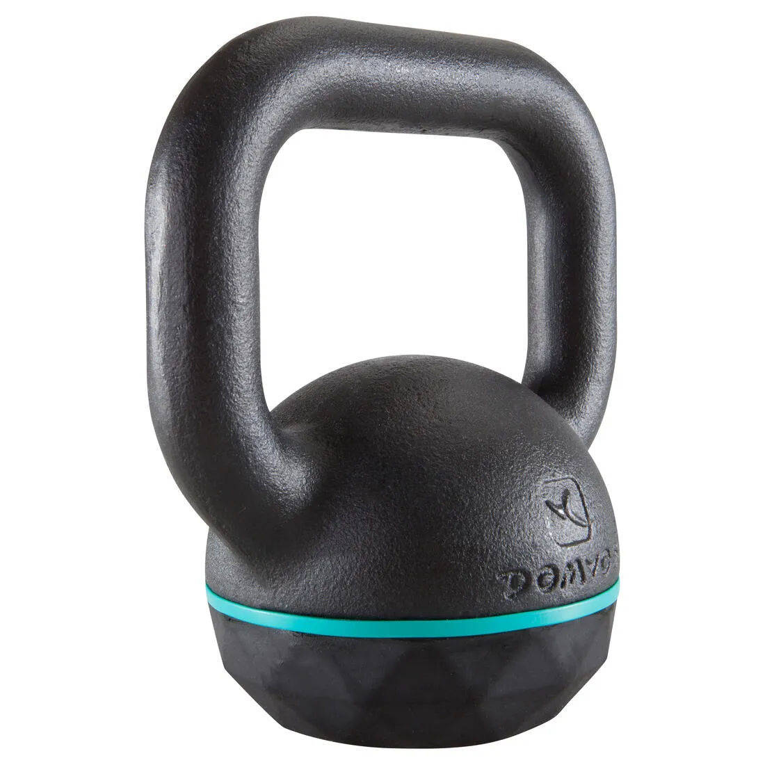 Pesa de hierro fundido con base de goma de 6 kg Kettlebell