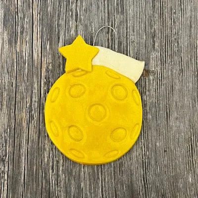 Pickleball Christmas Ornament