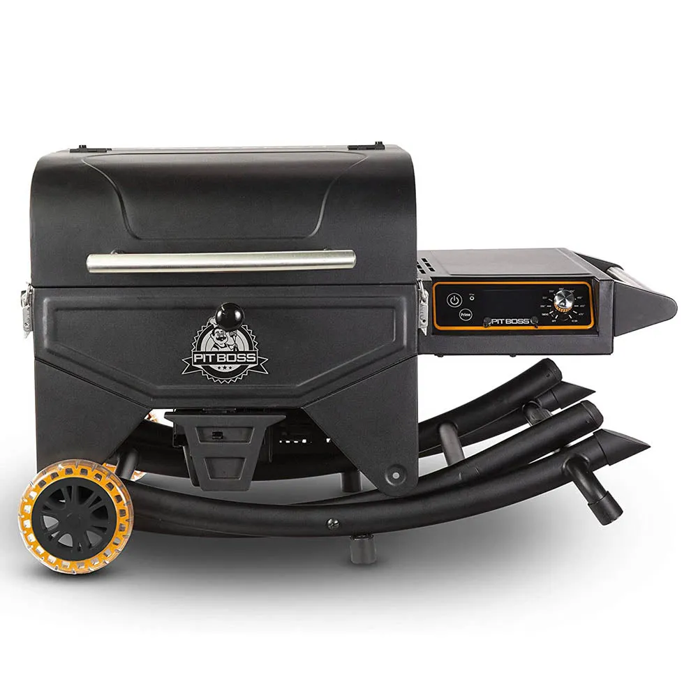 Pit Boss Sportsman Portable Pellet Grill with Cart Stand & Cover PBPEL026010538