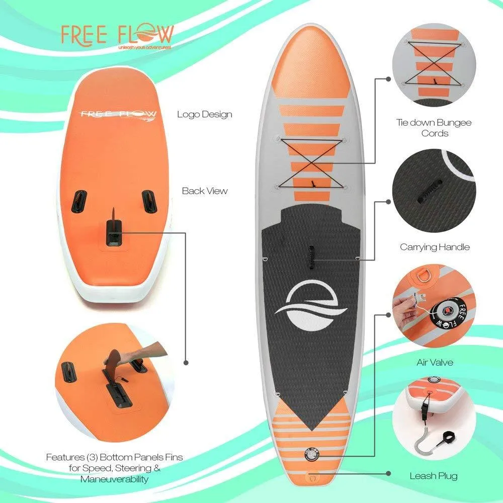Premium Inflatable Stand Up Paddle Board (6 Inches Thick)