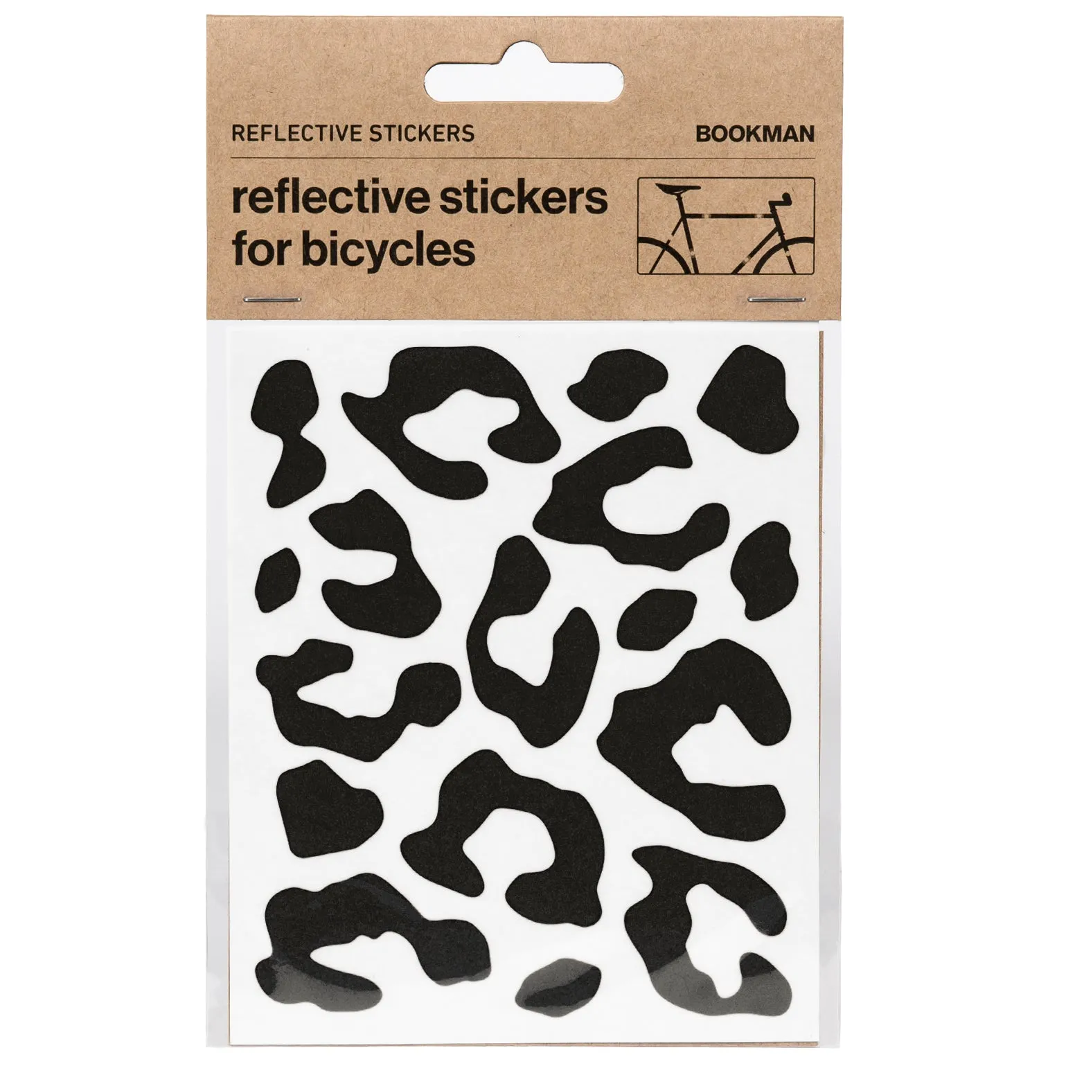 Reflective Leopard Print Stickers