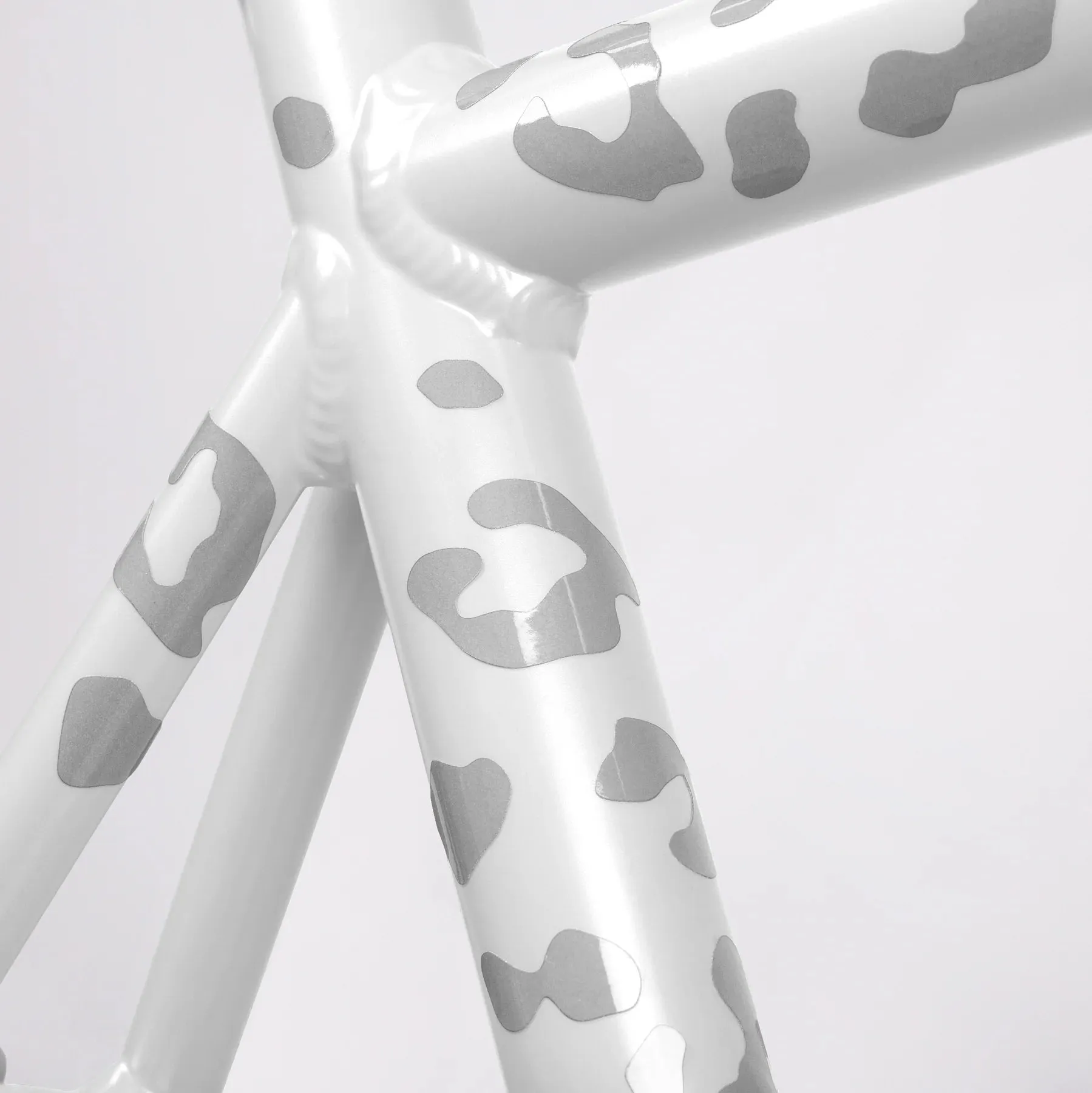 Reflective stickers Leopard white - Bookman