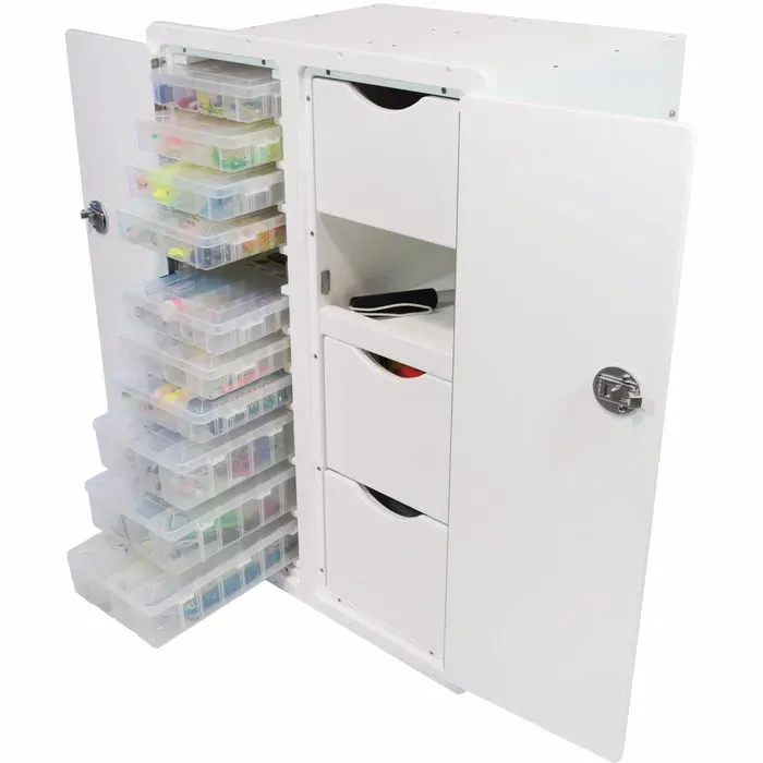 RIO MARINE CUSTOMS TACKLE STATION 3 DRAWER 10 TRAY