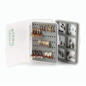 Super Slim Shirt-Pocket Compartment Fly Box - (6 Compartment)