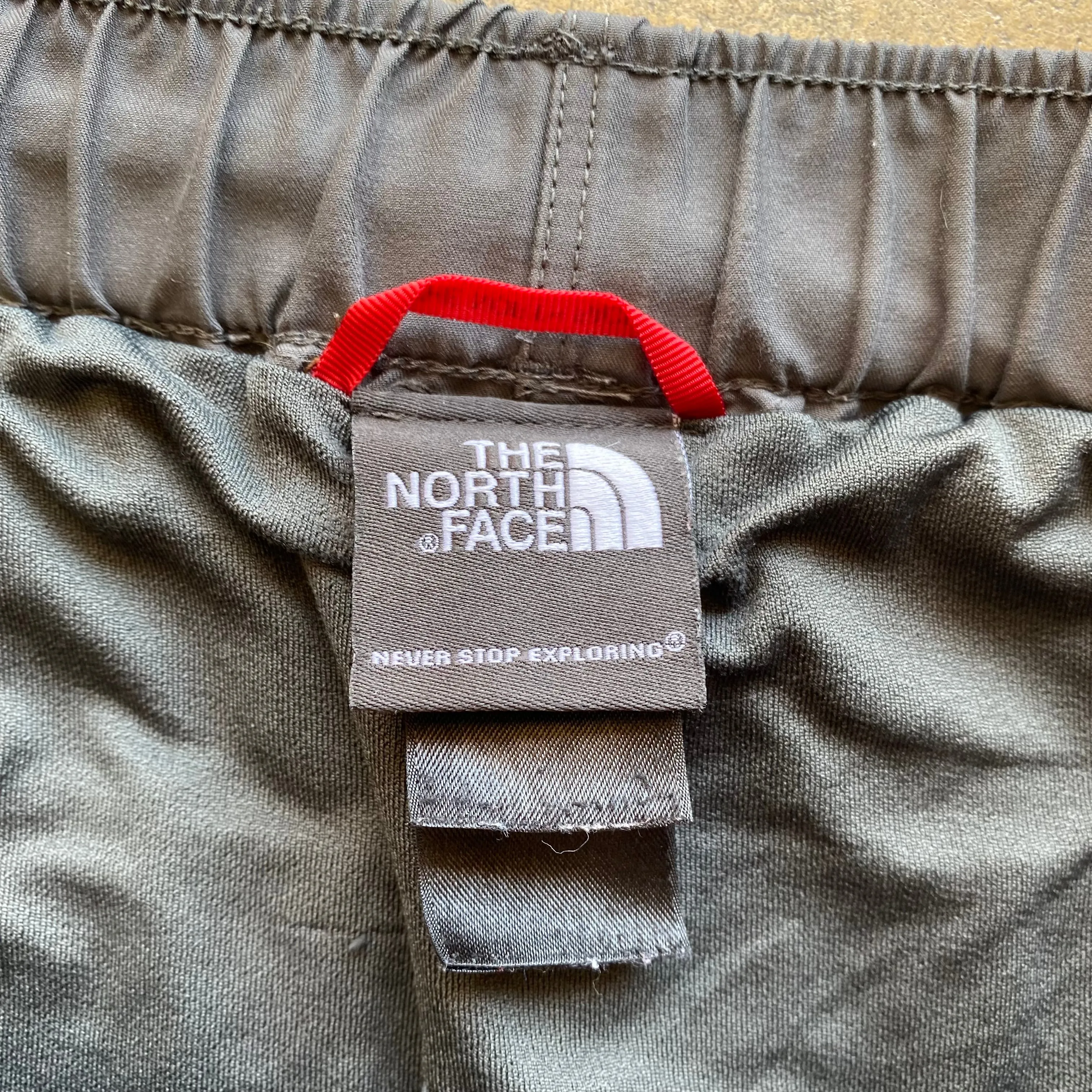 The North Face Grey Belted Nylon Hiking Shorts