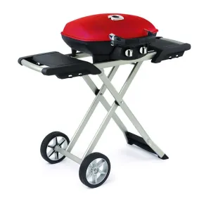 TravelQ Tq285X Portable Gas Grill With Scissor Cart