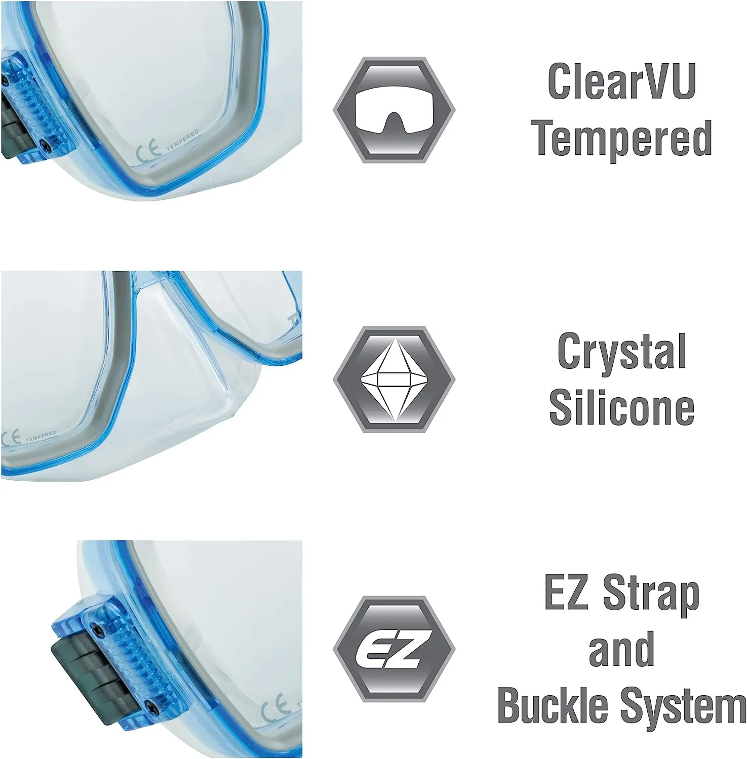 Tusa Liberator Mask and Snorkel Combo
