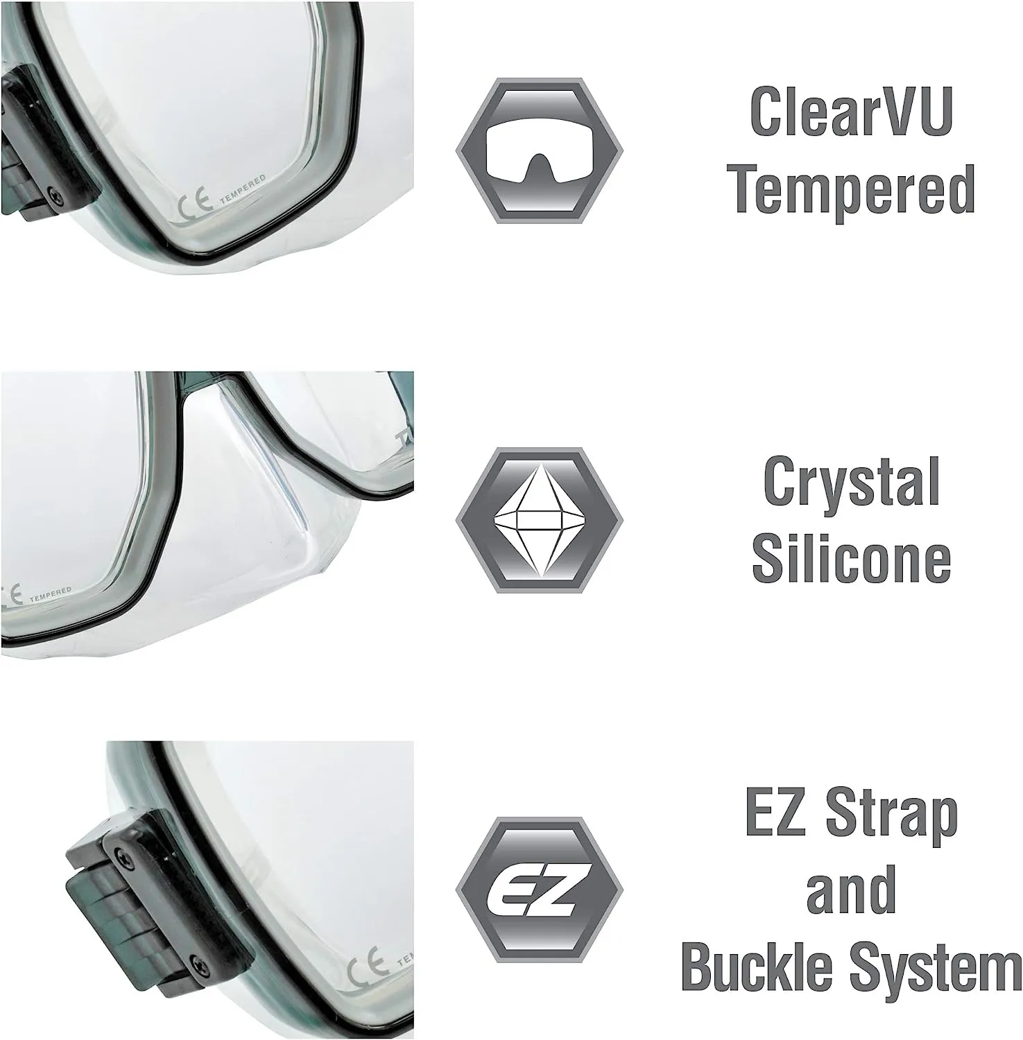 Tusa Liberator Mask and Snorkel Combo