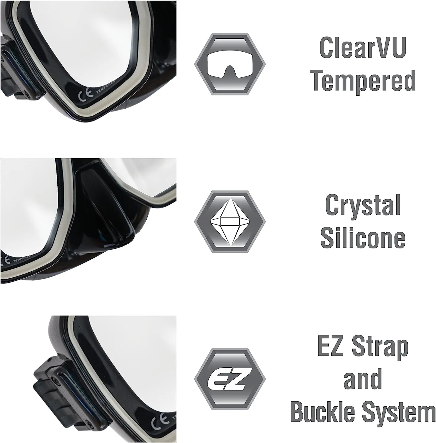 Tusa Liberator Mask and Snorkel Combo