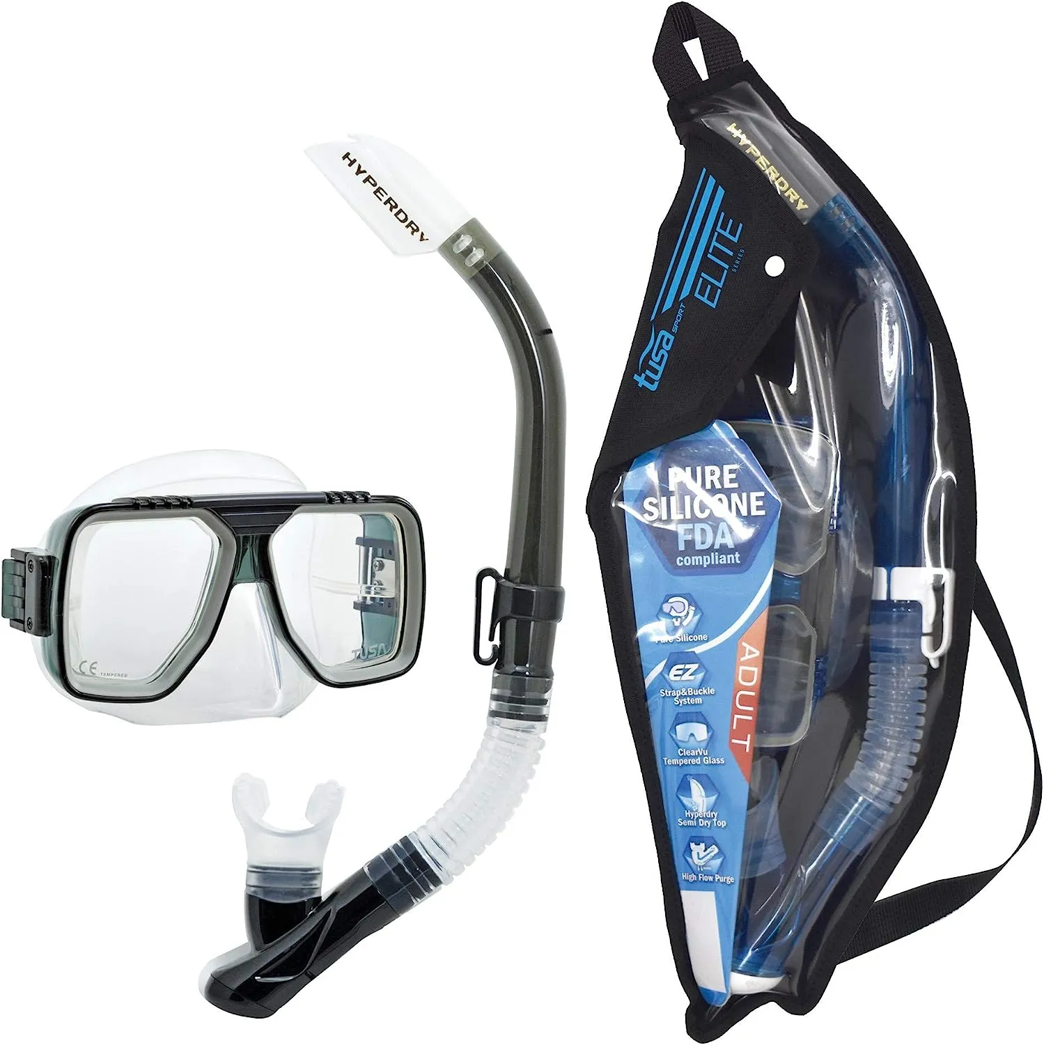 Tusa Liberator Mask and Snorkel Combo
