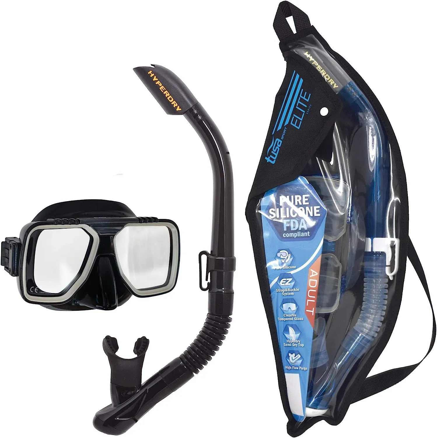 Tusa Liberator Mask and Snorkel Combo