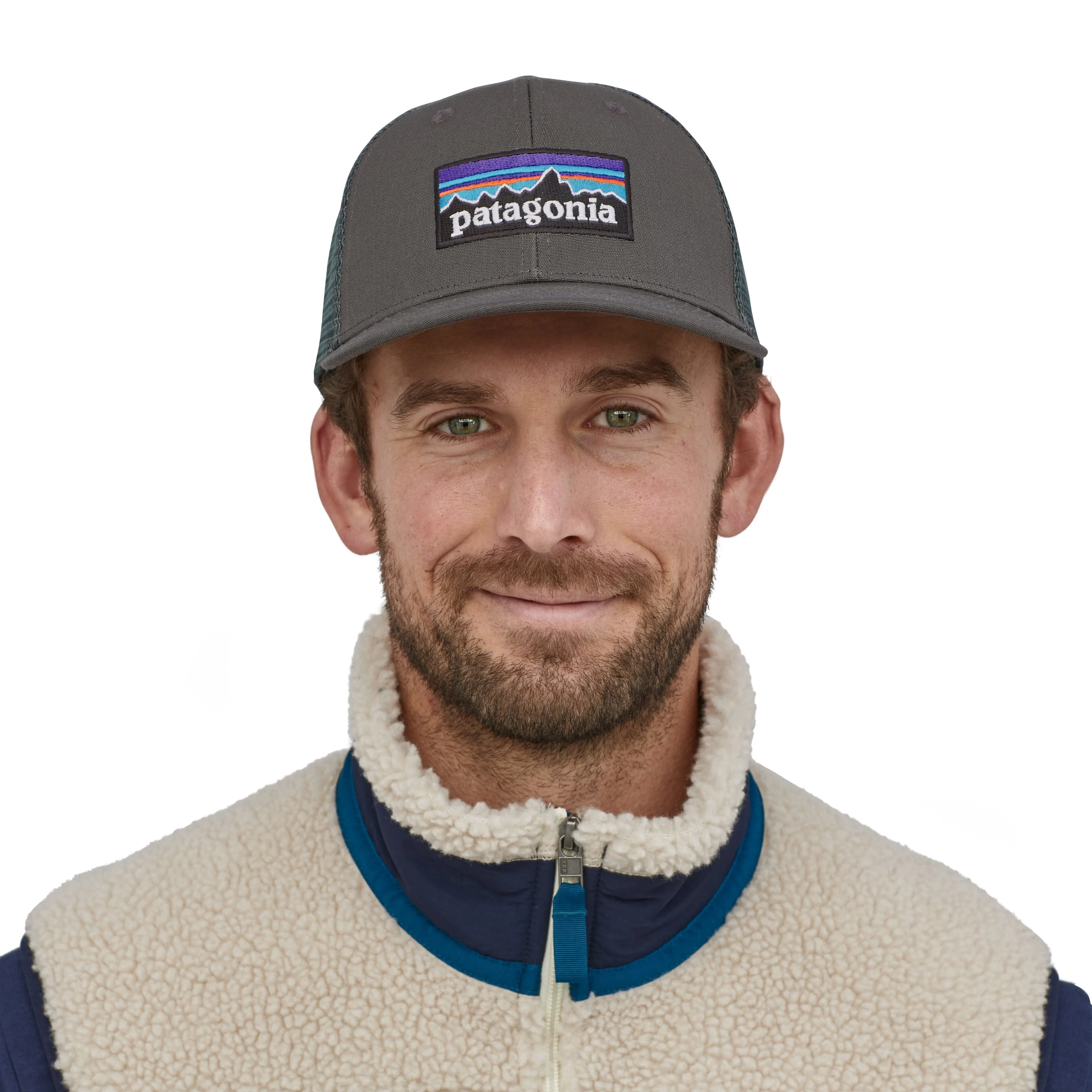 Unisex P-6 Logo Trucker Hat - Organic Cotton