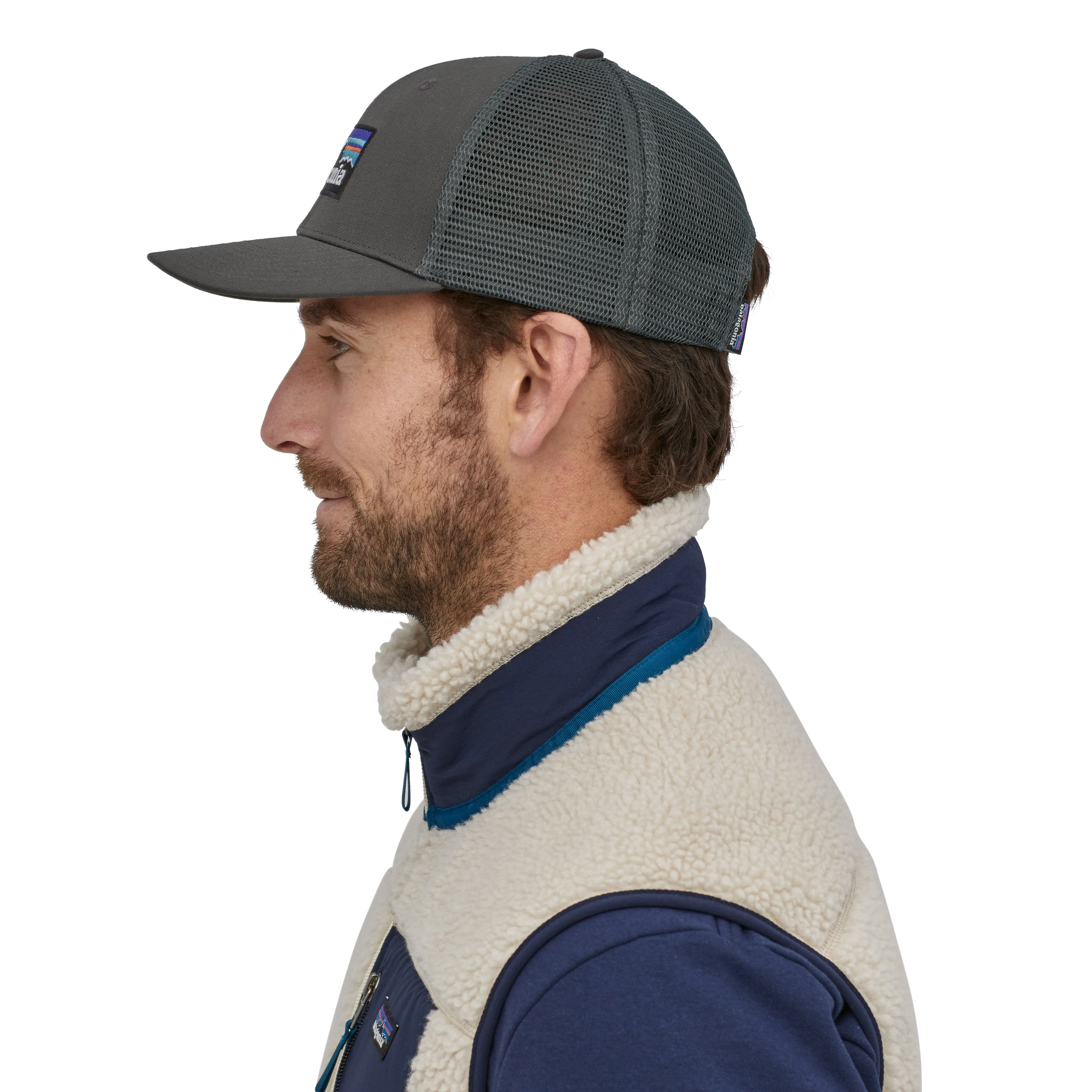 Unisex P-6 Logo Trucker Hat - Organic Cotton