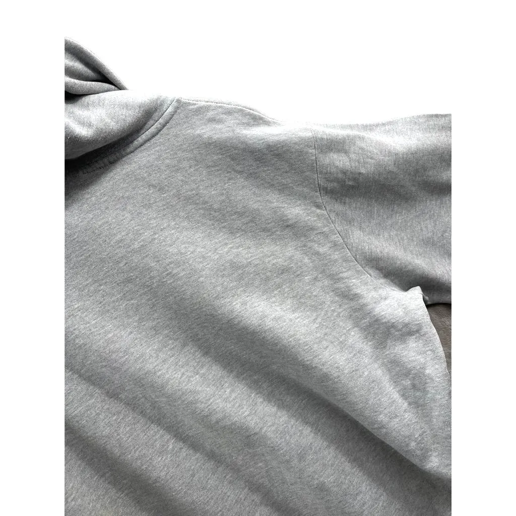 Vintage The North Face Men's Essential Gray Logo Hoodie