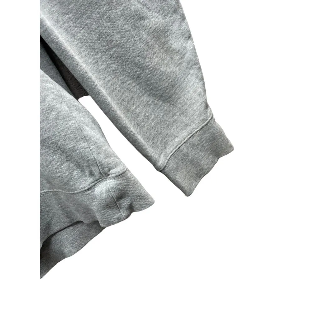 Vintage The North Face Men's Essential Gray Logo Hoodie