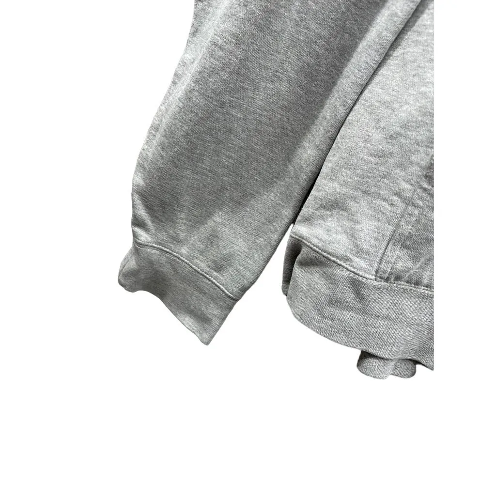 Vintage The North Face Men's Essential Gray Logo Hoodie