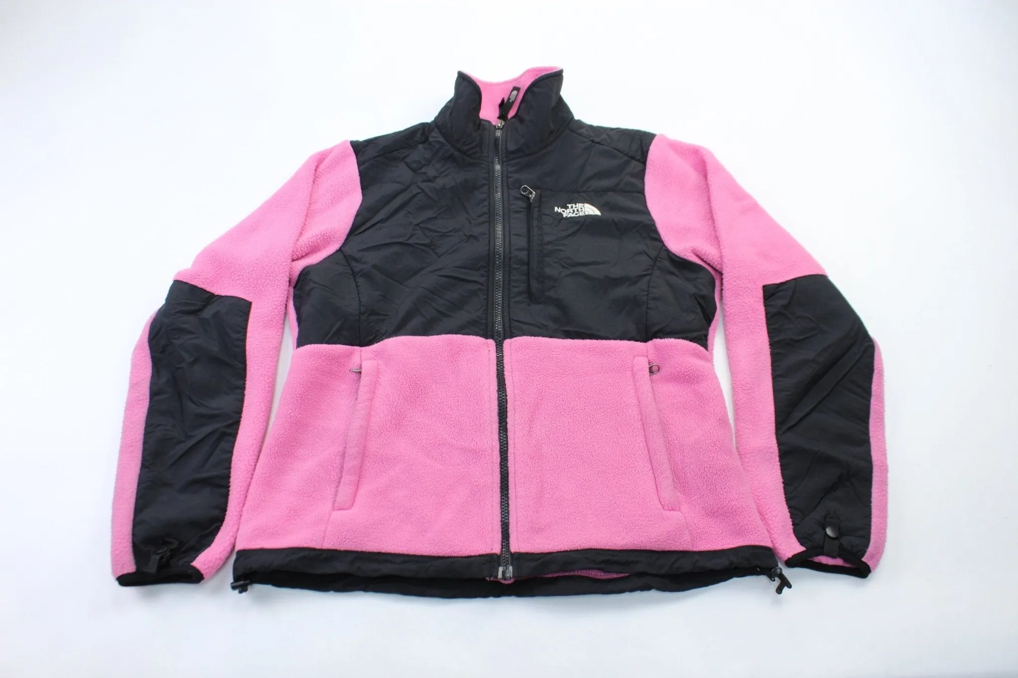 Women's The North Face Embroidered Logo Pink & Black Jacket