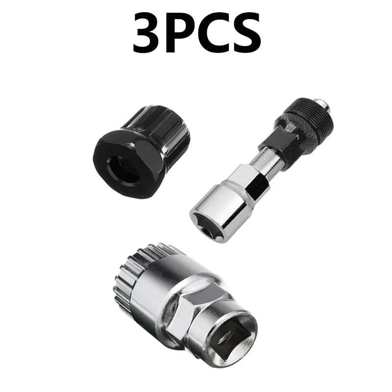 ZBike Bicycle Repair Tool Bike Chain Buckle Pliers Chain Breaker Crank Puller Bike Extractor Spoke Wrench Flywheel Removal Kit