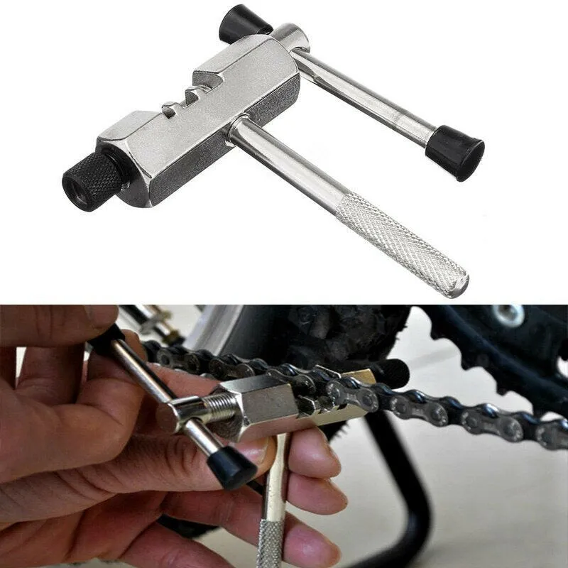 ZBike Bicycle Repair Tool Bike Chain Buckle Pliers Chain Breaker Crank Puller Bike Extractor Spoke Wrench Flywheel Removal Kit