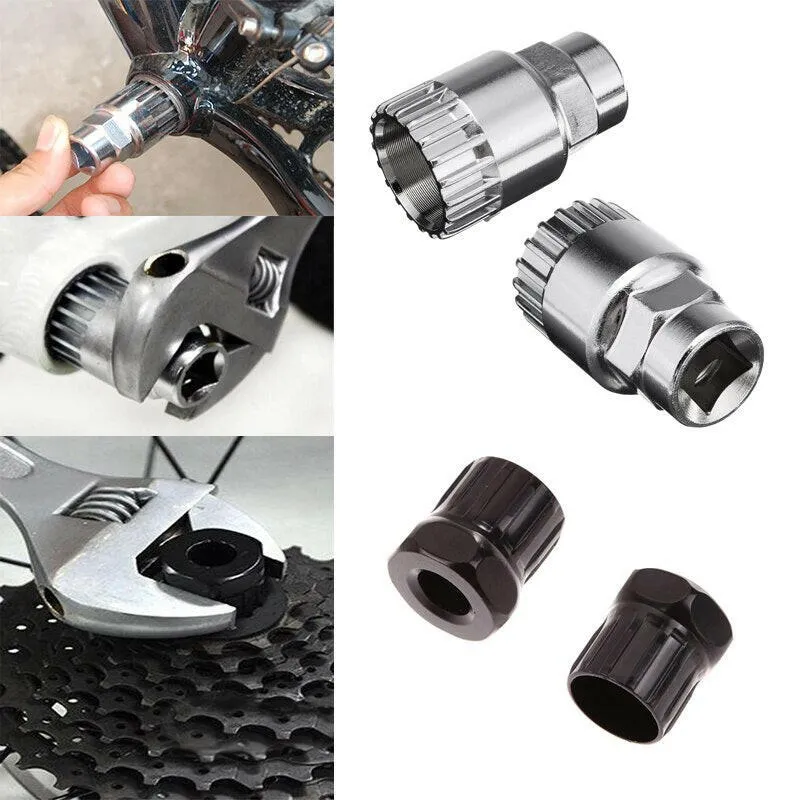 ZBike Bicycle Repair Tool Bike Chain Buckle Pliers Chain Breaker Crank Puller Bike Extractor Spoke Wrench Flywheel Removal Kit